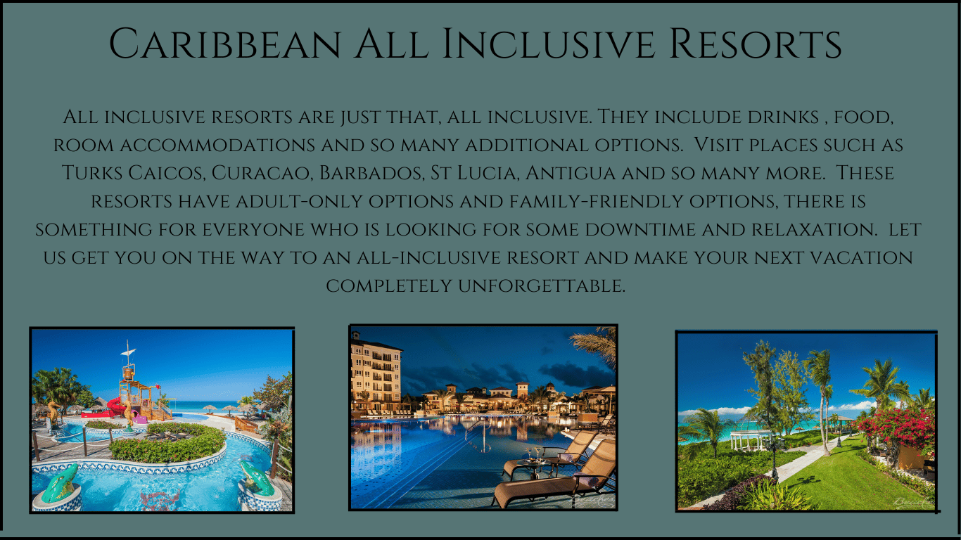 Caribbean All inclusive resorts