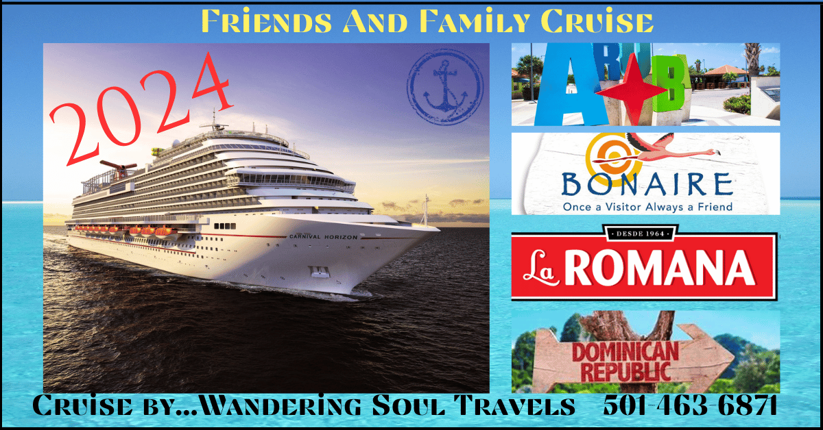 Friends and family cruise 2024 Southern Caribbean