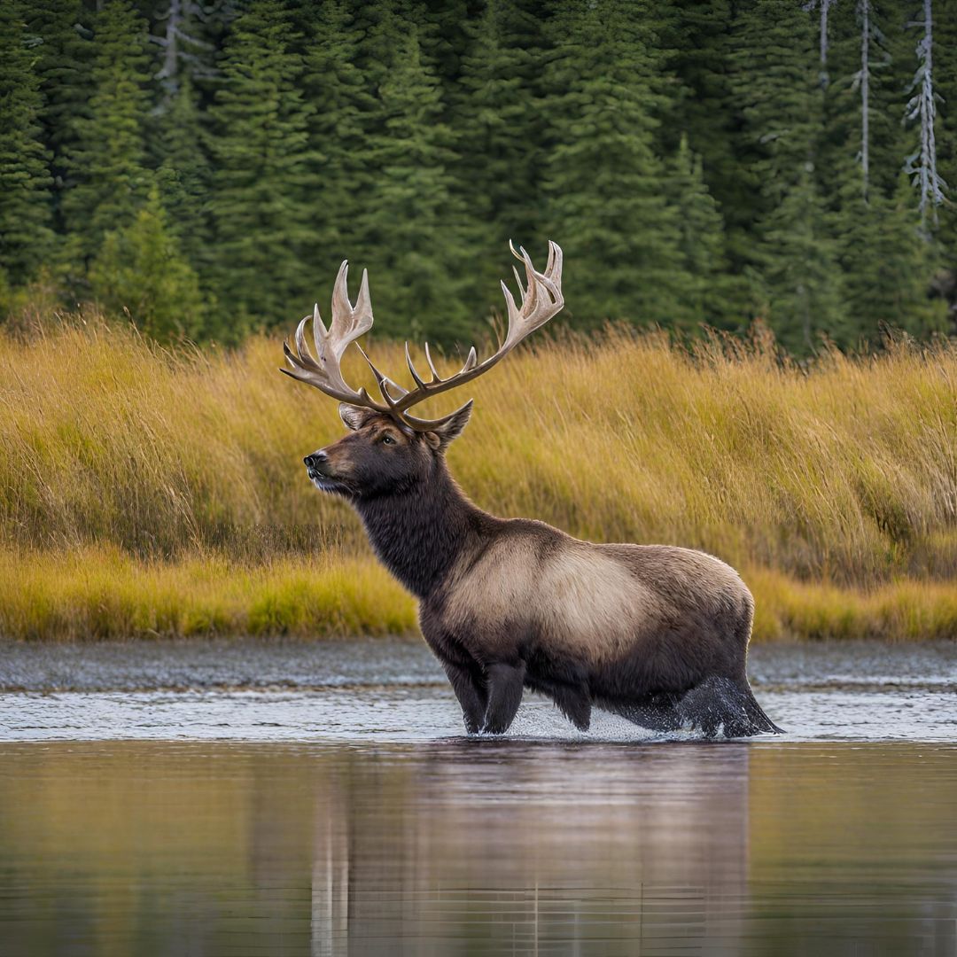 Showing Alaskan Wild Life